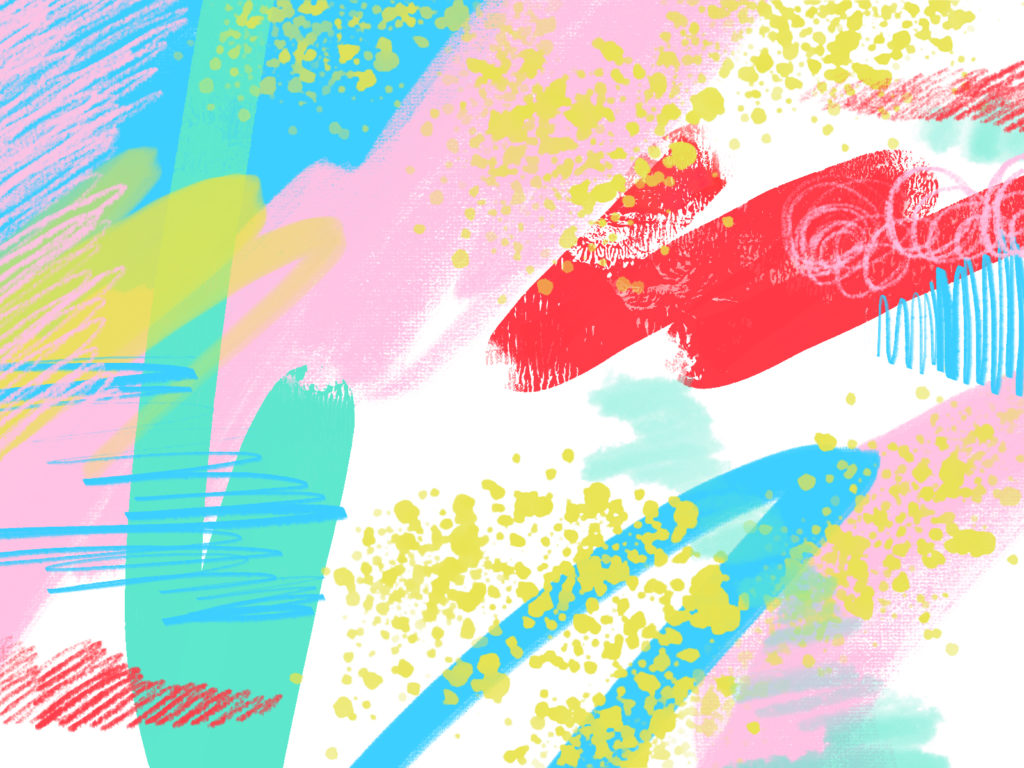 インク 絵の具 ぱきっとした色の抽象背景 フレームまとめ 旅とイラスト ナイチンゲールオリンピック